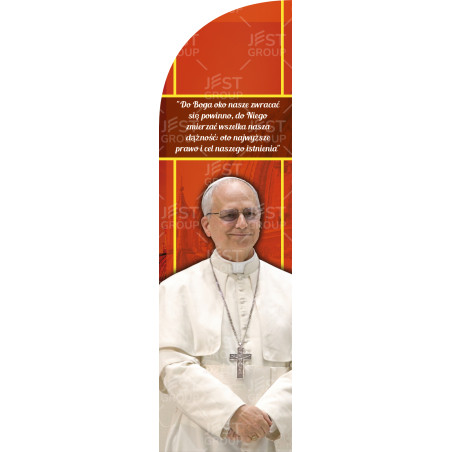 Żagiel z papieżem Leonem XIV