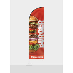 Żagiel reklamowy BIG BURGER
