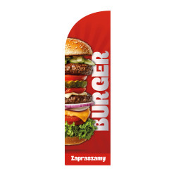 Żagiel reklamowy BIG BURGER