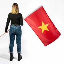 Flaga Wietnamu różne rozmiary