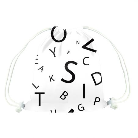 Plecak worek - Literki