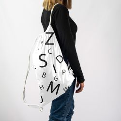 Plecak worek - Literki