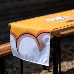 Bieżnik na stół - Piwny