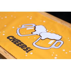 Bieżnik na stół - Piwny