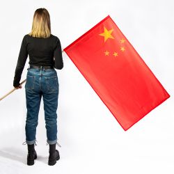 Flaga Chin JEST Group Flaga Chin JEST Group