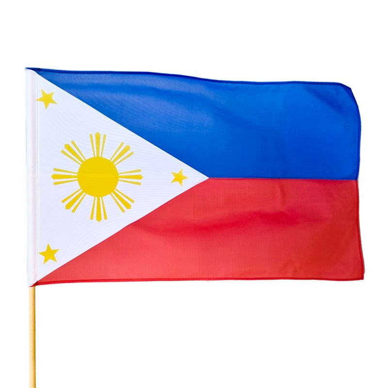 Flaga Filipin różne rozmiary