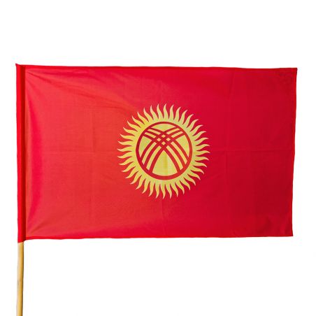 Flaga Kirgistanu różne wymiary