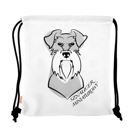 Plecak worek - Sznaucer Miniaturowy