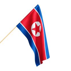 Flaga Korei Północnej różne rozmiary