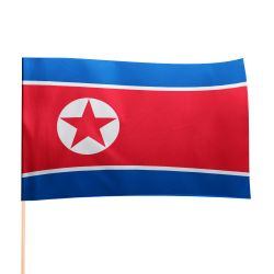 Flaga Korei Północnej różne rozmiary